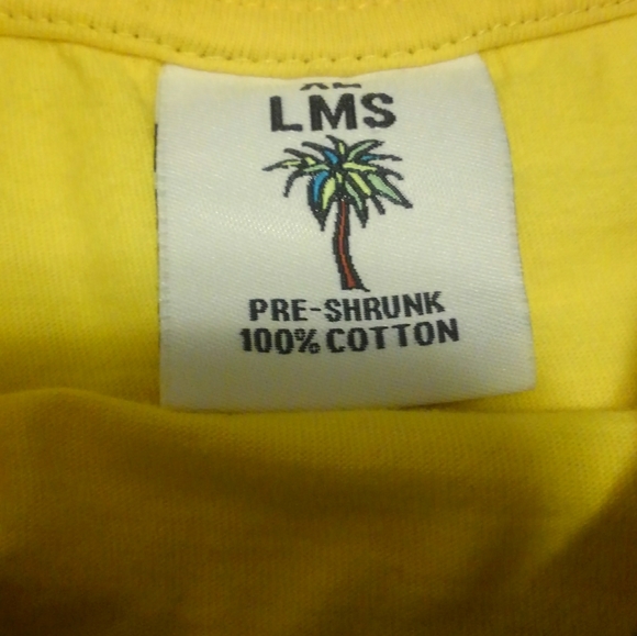 ๐๏ธ Jamaica Shirt ๐ด ๐ Embroidered XL Bob Marley Island Paradise Yellow Tee - Picture 5 of 10